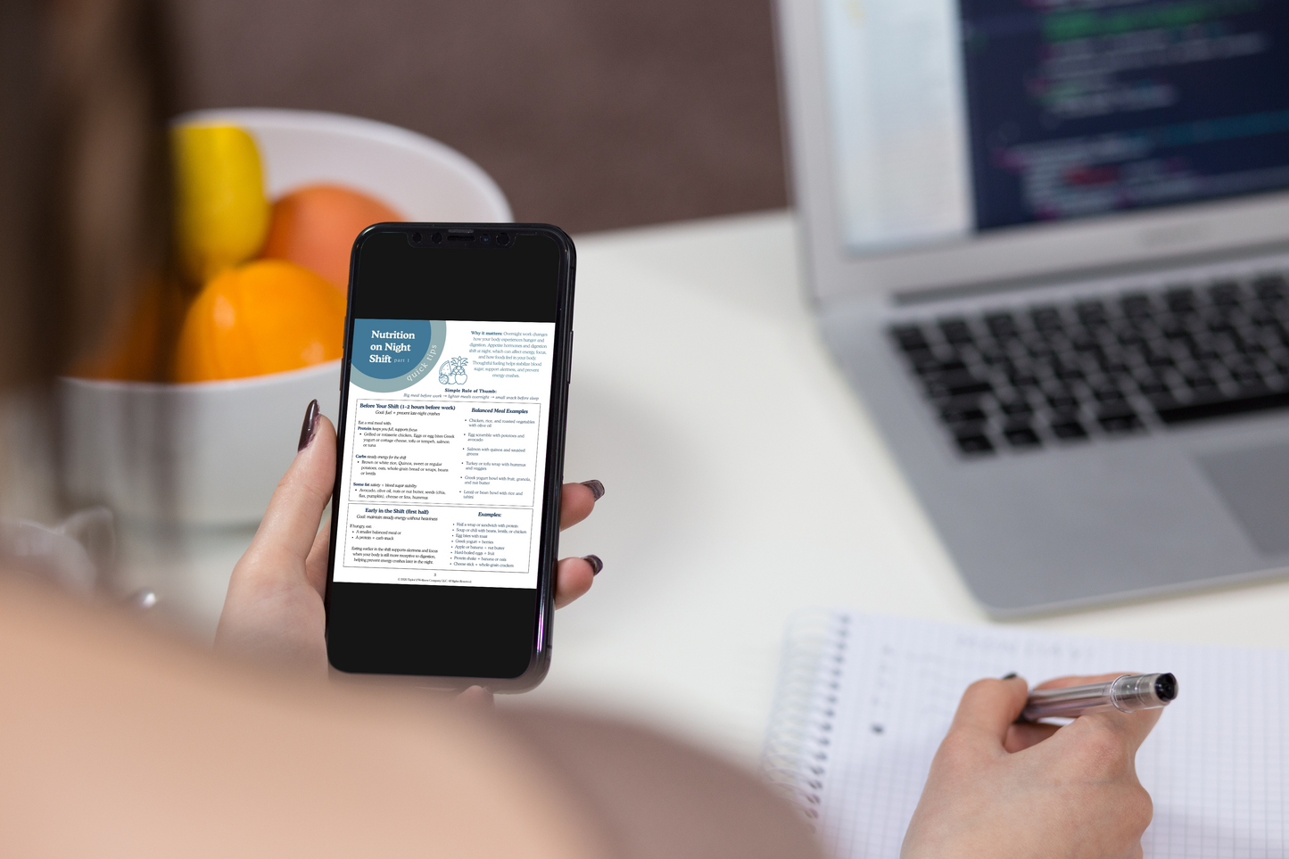 The Night Shift Nurse Wellness Guide: Digital Download
